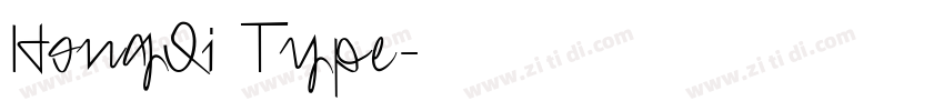 HongQi Type字体转换